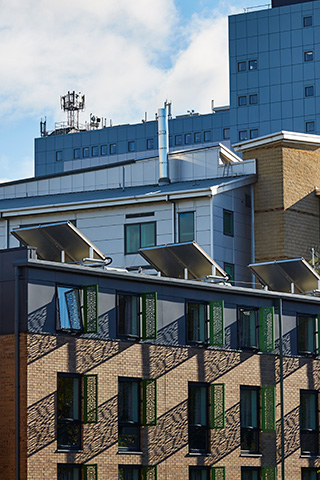 The Green building