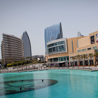 A banner image of buildings in Dubai