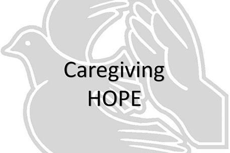 A logo for Caregiving Hope project, Centre for Applied Dementia Studies.