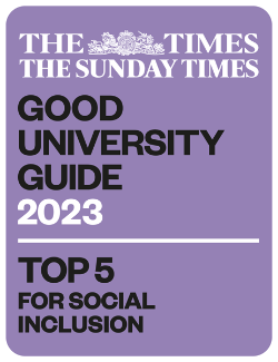 The Sunday Times Good University Guide 2023 Top 5 for Social Inclusion