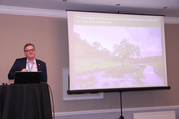 Martin Priest presenting at ICSAS Conference 2019