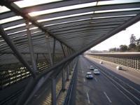 photograph of a motorway hangover