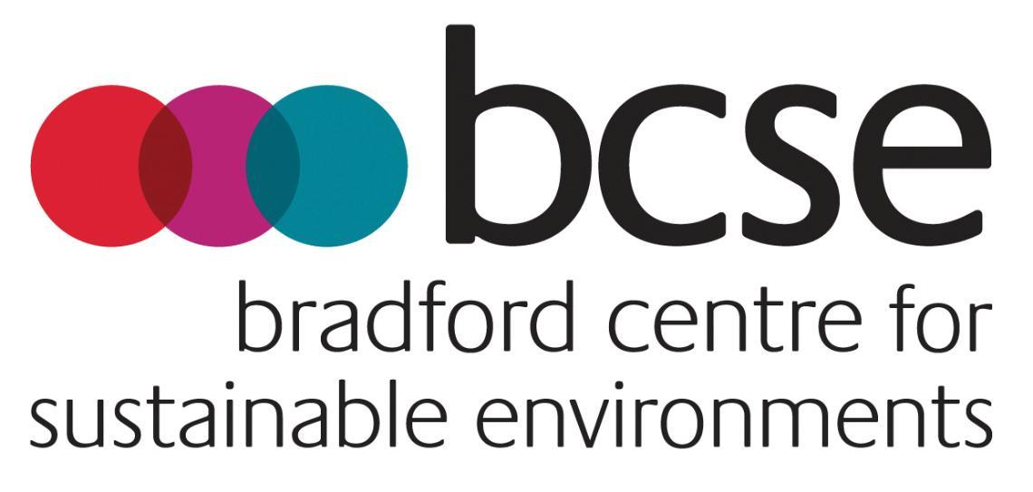Bradford Centre for Sustainable Environments logo