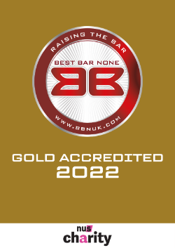 Best Bar None Gold Award 2022 Logo