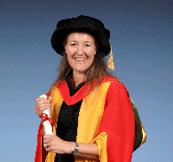 Kate Hall, honorary award recipient July 2022. Doctor of Engineering.