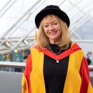 Mary Dowson in the Atrium