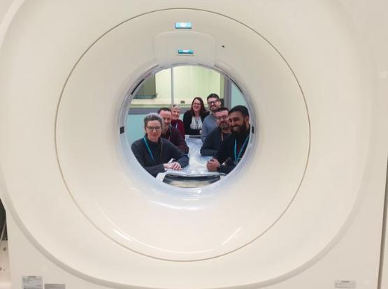 CT scanner at University of Bradford