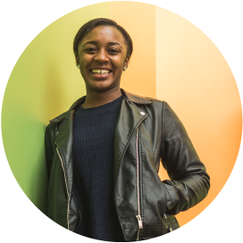An image of University of Bradford Pharmacy student Esther