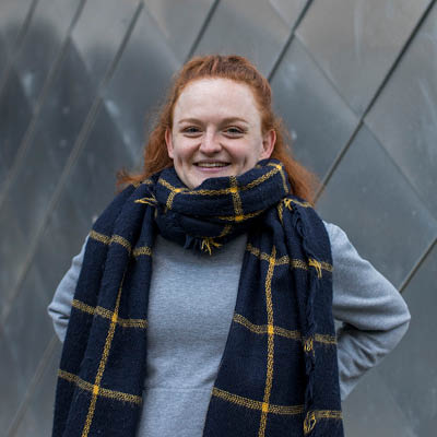 A photograph of Amy Vollans.