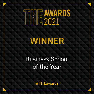 We are THE Awards 2021 Business School of the Year